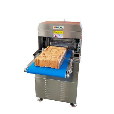 Chine Automatic Snack Factory Stainless Steel Toast Bread Slicer Bread Cutter Bakery Machine à vendre