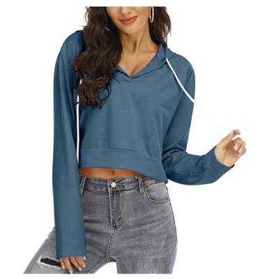 China High Quality Jogging Oversized Hoodies Girls Croptop Sweatshirts Anti-Wrinkle Women Tracksuit Sweatshirts Girls for sale