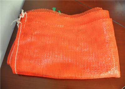 China Food Protector Plastic Mesh Bags , Colorful Nylon Mesh Produce Bags For Shopping Mall for sale