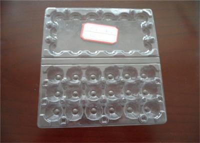 China Hatching Clear Egg Cartons Tray With Lid ,  Egg Tray Plastic For Egg Packaging for sale