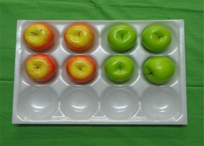 China Supplementary Package Fruit Packaging Trays Plastic Material , Liners Under Piece Fruit for sale