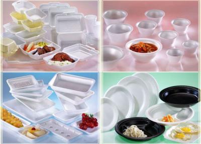 China Fast Food PS Foam Tray Simple Design Environmentally Friendly For Wedding Use for sale