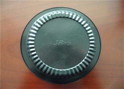 China Multicolor Round Serving Tray PP Polypropylene Material For Frozen Meat Seafood for sale