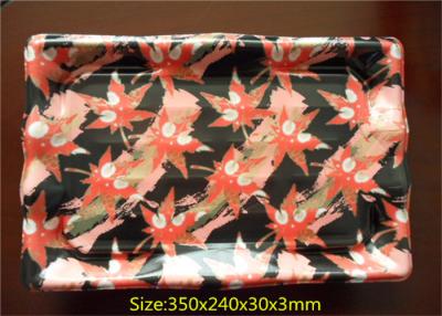 China Soft Plastic Packaging Trays Flower Color Supermarket Display With PP Woven Bag Packing for sale