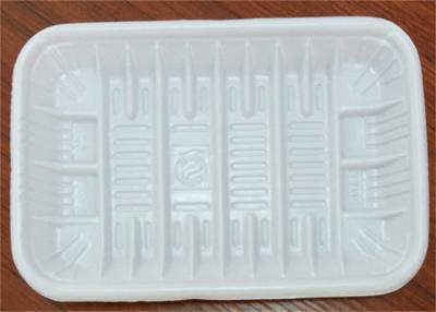 China PP Foam Disposable Food Trays , Food Grade Plastic Trays For Food Packaging for sale