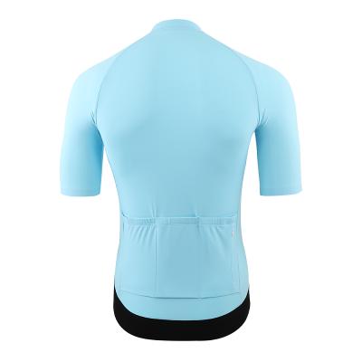 China OEM Breathable Men Wholesale Short Sleeve Cycle Clothes Brand High Quality Solid Color Elastic Seamless Cycling Tank Top Breathable Top for sale