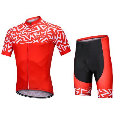 China Pro Mountain Men's Wholesale Sublimation Cycling Clothing Bike Clothing Breathable Sweatshirt Cycling Set Breathable Printing Recycling Tank Tops for sale