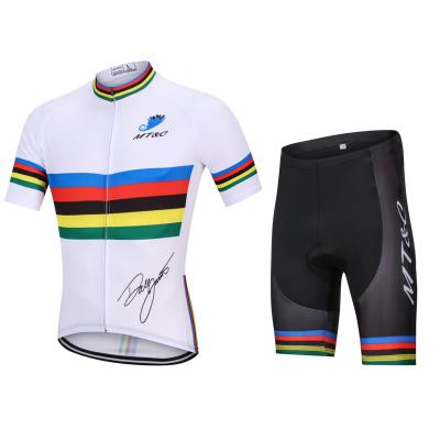 China Factory Custom Breathable Ropa Ciclismo Set Men's Slim Fit Breathable Bicycle Sweatshirt Set Bicycle Set Ciclismo Cycling Tank Tops for sale