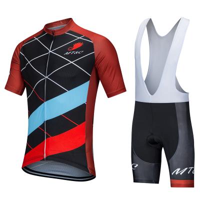 China Factory Breathable Custom Ropa Ciclismo Set Men's Slim Fit Breathable Bicycle Sweatshirt Set Bicycle Set Ciclismo Cycling Jerseys for sale