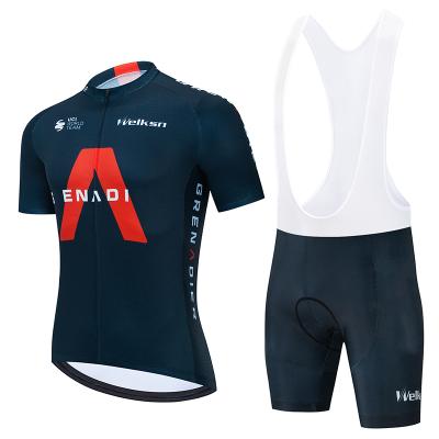 China Wholesale Custom Men's Tank Top Sports Shirt Ciclismo Cycling Trajes Ciclismo Breathable Slim Fit Sportswear Set Ciclismo Cycling Trajes for sale