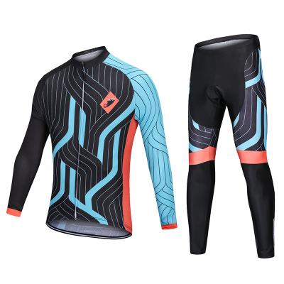 China Breathable Hot Sale Men Bike Cycle Shirt Clothing Uniform Custom Design Cycling Jerseys Wholesale Cycling Wear Set Sportswear for sale