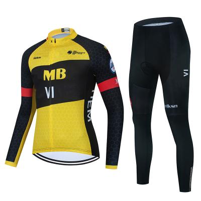 China ACTIVE STRETCH Factory Professional Custom Cycling Wear Long Sleeve Uniforms Clothing Men's Long Sleeve Sportswear Bike Cycle Clothing Cycling Tank Tops for sale