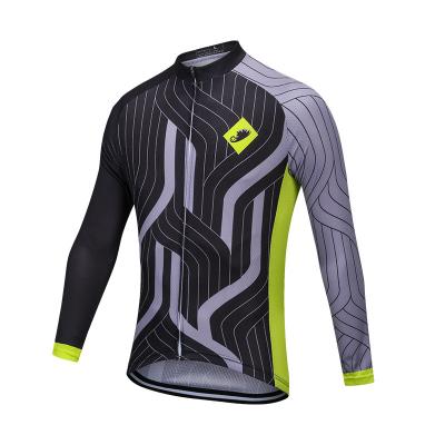 China Custom Made Sublimation Sports Cycling Clothing Mens and Womens Long Sleeve Breathable Cycling Suit Racing Cycling Tank Tops Uniforms for sale