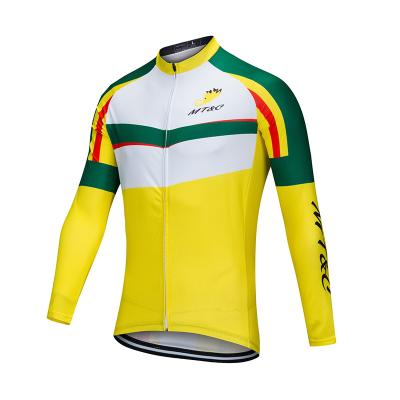 China Custom Made Sublimation Sports Cycling Clothing Mens and Womens Long Sleeve Breathable Cycling Suit Racing Cycling Tank Tops Uniforms for sale