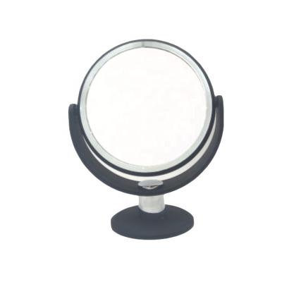 China 360 Degree Touch Mirror Lighted Rotating Control Adjust Shine Mini Desktop LED Table Top Makeup Mirror for sale