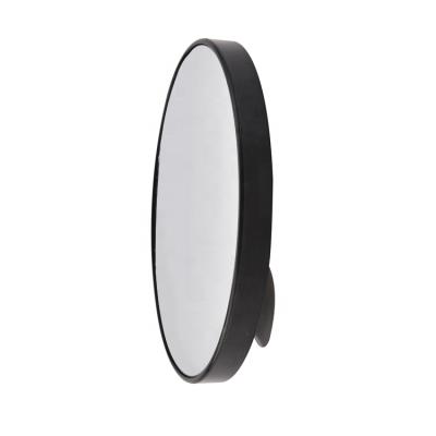 China Custom Wall Mounted Suction Cup Small Round Magnifying Cosmetic Mirror For Makeup for sale