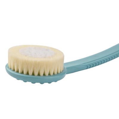 China Long Handle Factory Quality Long Handle Bath Back Plastic Shower Body Cleaning Brush for sale