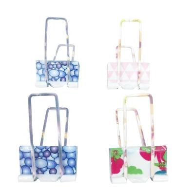 China Modern Hot Selling Special Printing Binder Clips With Arch Handle for sale