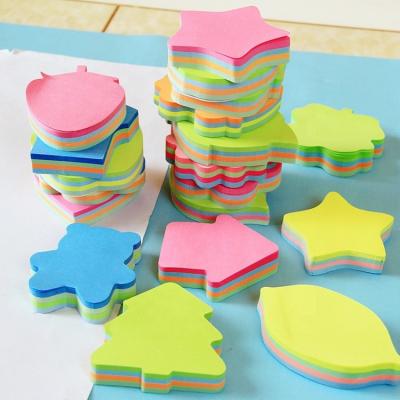 China Self Adhesive Arrow Shaped Sticky Notes Self Stick Notes Sticky Note Pads Stickers Paper Cute Self Adhesive Sticky Note for sale