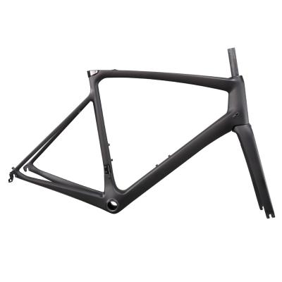 China Road Bikes Chinese Carbon Road Bike Frame 2022 For 700C*25mm Max Tire Size for sale