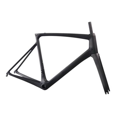 China Road Bikes ICANBIKE 700C*25mm Max Clincher Toray Carbon T700 Bicycle Frame Frame Chinese Carbon Road Bike Aero Frame for sale