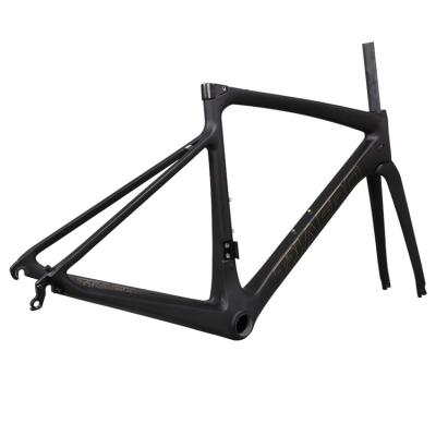 China Road Bikes Newest ICAN Cycles Road Bicycle Aero Frame With Direct Mount (Weld - On) 700C*25mm Tire for sale