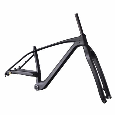 China Mountain Bikes Bulk Bike Parts ICAN 27.5 Frame 27.5+ Mountainbike Frame Tires 3.0 Tire Carbon Plus Fat for sale