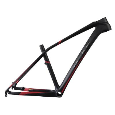 China The Best Selling Mountain Bikes Carbon Frame 27.5Er Mountain Bicycle Frame With 27.5*2.0 Max Tire Size for sale