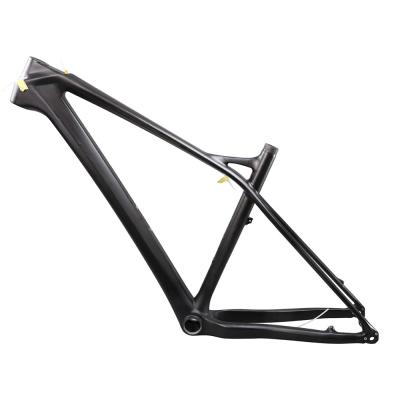 China ICAN mountain bikes 27.5 inch carbon frame good quality inner cable 650B carbon, bicycle parts china 142*12 through 27.5er axle mtb frames for sale