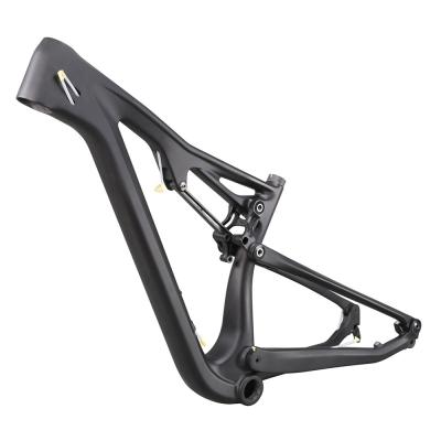 China mountain bikes stable 2020 selling double suspension 29ER mtb xc bike frame rear push type 148mm spacing for sale