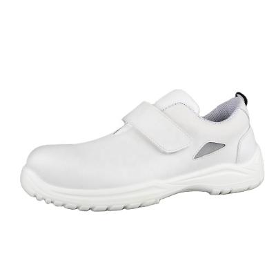 China Hot Selling Dust-protected Work Toe Cap White Safety Shoes Compound Barrel-Slip Sports Style Workshop Cleanroom Compound Toe for sale