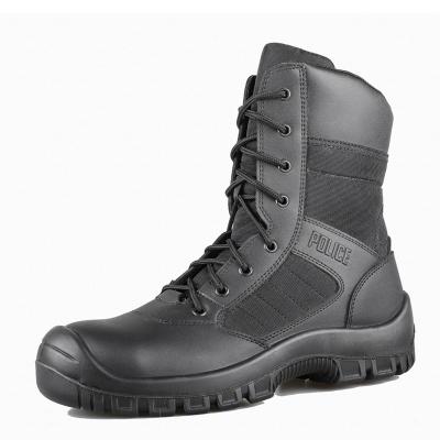 China OEM Anti-Sensation Custom Black Combat Boots Shoes Jungle Military Boots for Men Oxford and Genuine Leather for sale