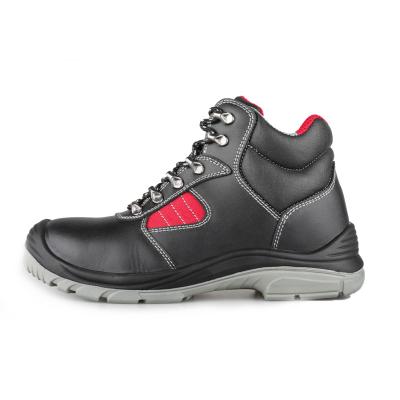 China Cheap Price Anti Puncture Safety Shoes Manufacturer Genuine Leather Construction Industrial Steel Toe Mens for sale