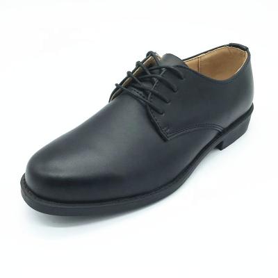 China High quality Insulative cowhide leather, rubber outsole, full policeman safety shoes for sale