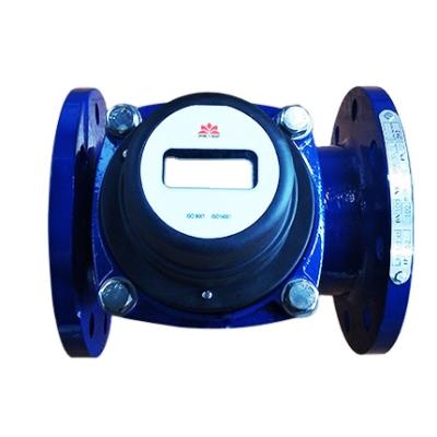 China DN65 Large Diameter Mechanical Water Meter Flange Connection Pulse for sale