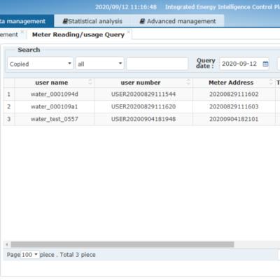 China Intelligent IOT-integrated energy metering and control platform for sale