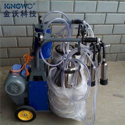 China Dairy farm mobile cow milking machine for sale