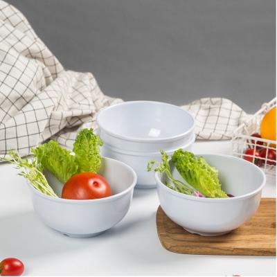 China Hot-selling sustainable melamine 6 inch bowl en plastic bowl, melamine salad bowl bowls rods para serving sopa for sale