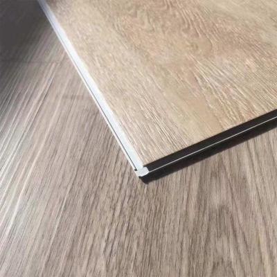 China Modern click lock vinyl tiles pisos luxury vinyl spc flooring with UV lacquer coating for sale