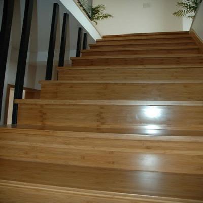 China Modern Bamboo Flooring Installation Accessories Bamboo Stair Treads for sale