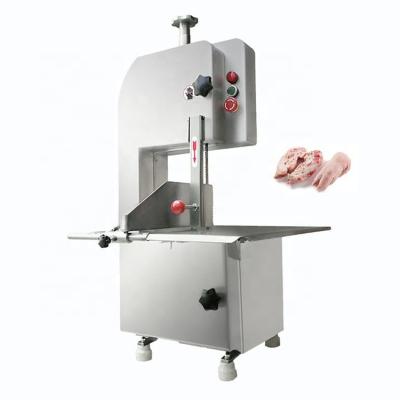 China Commercial Meat Processing Table Electric Frozen Meat Cows Pork Fish Meat Steak Bone Band Saw Cutter Cutting Machine for sale