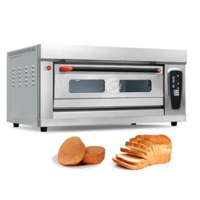 China Best Factory Kitchen Gas Oven Commercial Bakery Oven Bread Cake Deck Seasoning Baking Machine Equipment for sale