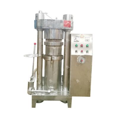 China Olive Oil Expeller Cocoa Castor Nut Olive Oil Expeller Hydraulic Oil Press Machine Cold 100kg/h for sale