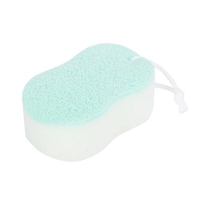 China Viable Factory Hot Sale OEM/ODM Double-Layer Body Care Sponge Soft Bath Sponge for sale