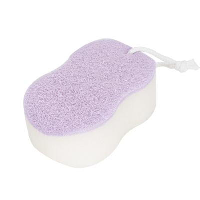 China Double-Layer Bath Daily Cleaning Foaming Rich Sponge for sale