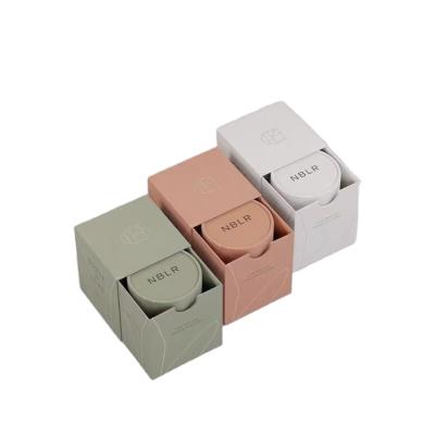 China 30g/50g Recyclable Custom Face/Eye Cream Candle Jar Cosmetic Packaging Drawer Box for sale