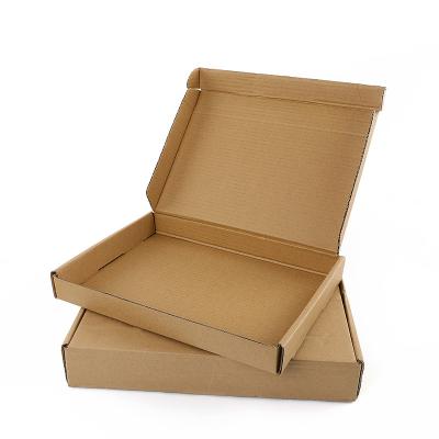 China Biodegradable Wholesale Custom E-flute Corrugated Packaging Boxes Shipping Boxes For Clothing for sale