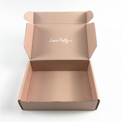 China Biodegradable Eco Friendly Price Pack Boxes Manufacturing Custom Logo Shipping Corrugated Kraft Paper Box With Printing for sale