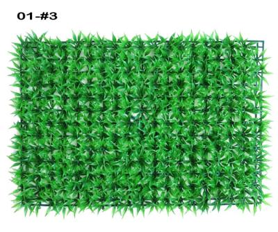 China Contemporary Lawn Simulated Wall / Artificial Plant Lawn Wall Plant Picture Eucalyptus Grass Milan Grass Green Color Plastic All-season Xiamen for sale