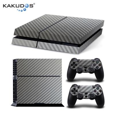 China For Sony ps4 high quality carbon fiber protective skin for ps 4 controller&console for sale